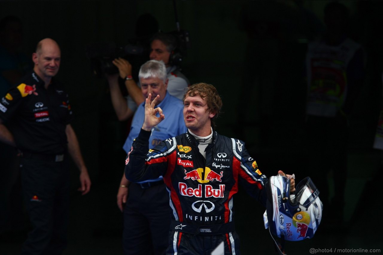 GP MALESIA, 10.04.2011- Gara, Sebastian Vettel (GER), Red Bull Racing, RB7 vincitore 