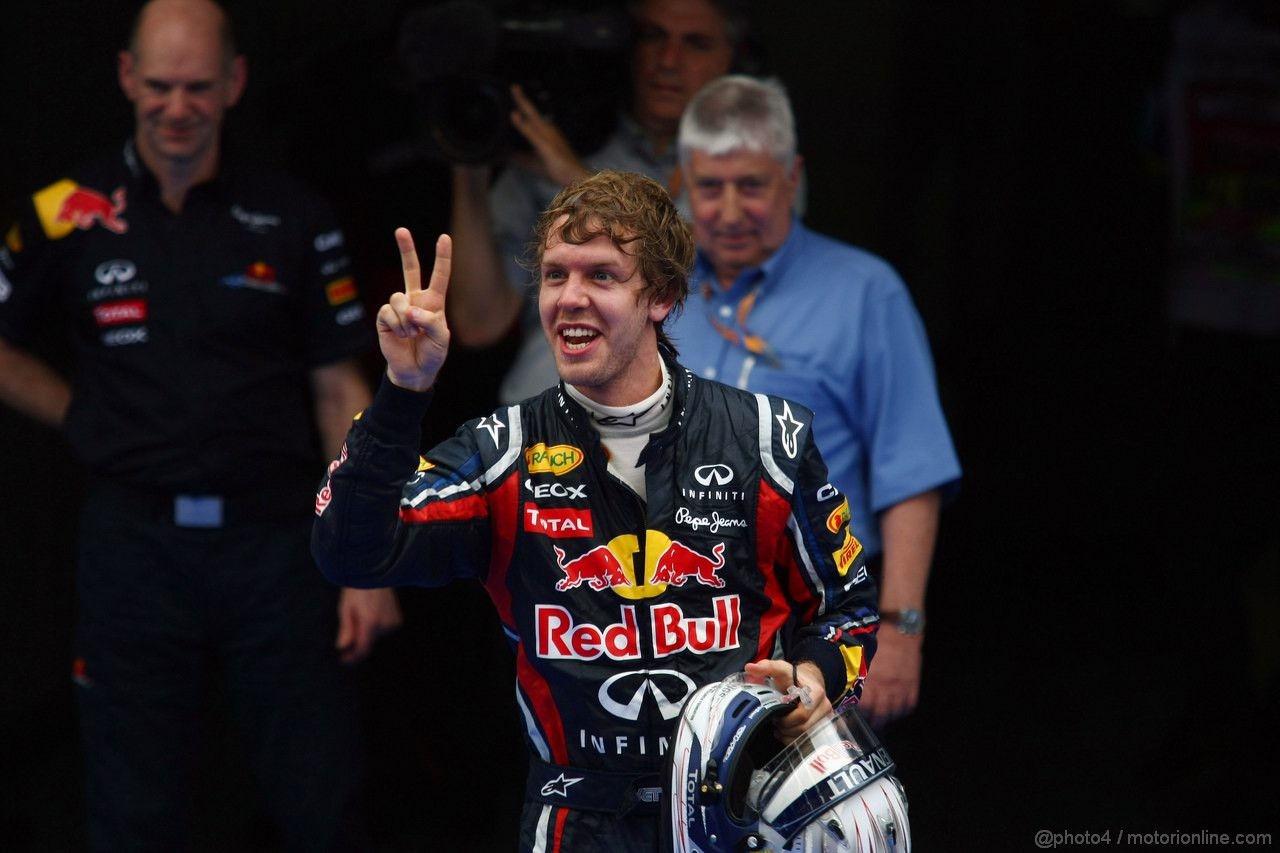GP MALESIA, 10.04.2011- Gara, Sebastian Vettel (GER), Red Bull Racing, RB7 vincitore 