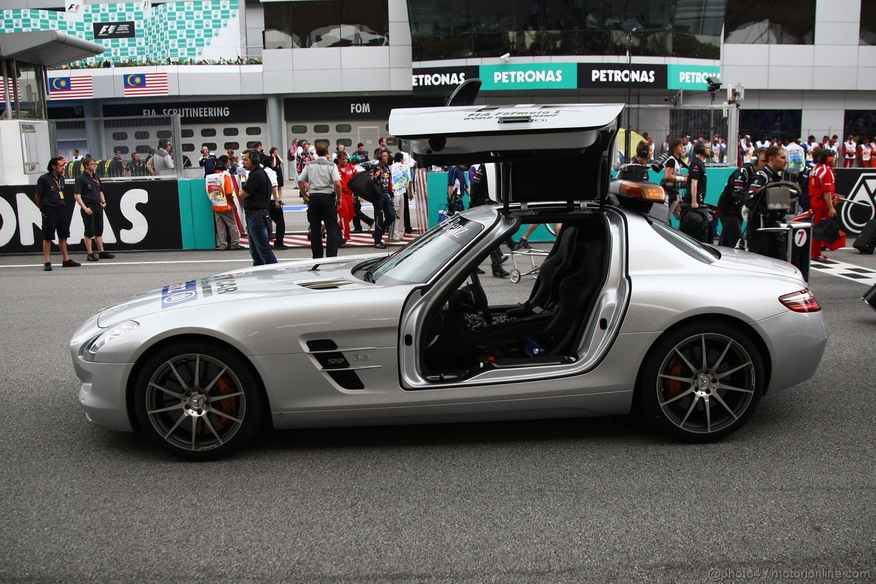 GP MALESIA, 10.04.2011- Gara, Safety car 