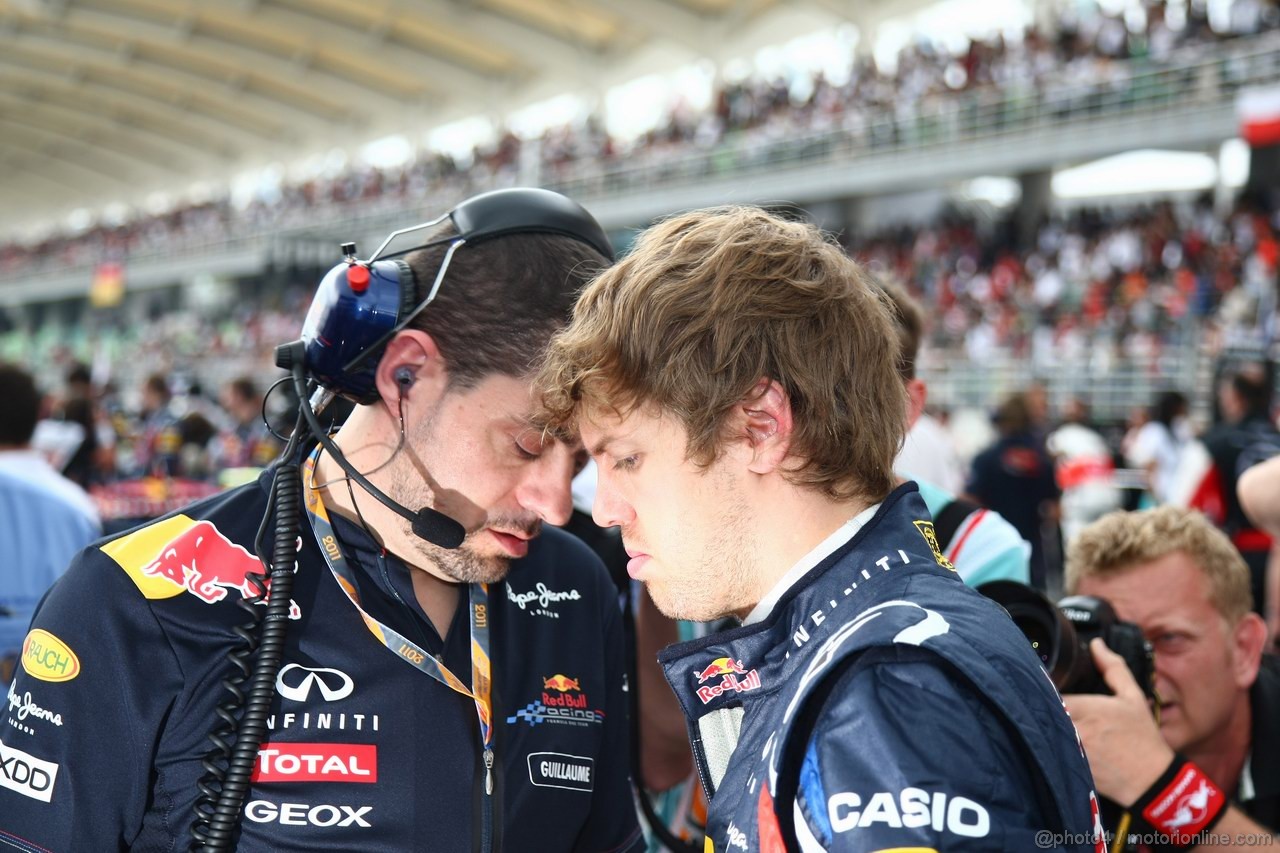 GP MALESIA, 10.04.2011- Gara, Sebastian Vettel (GER), Red Bull Racing, RB7