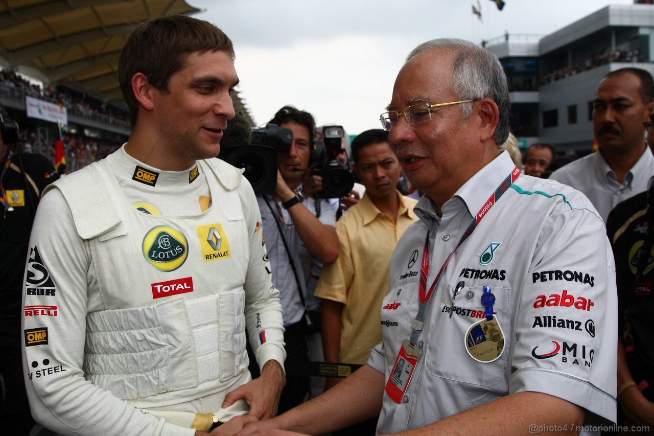 GP MALESIA, 10.04.2011- Gara, Vitaly Petrov (RUS), Lotus Renault GP, R31 