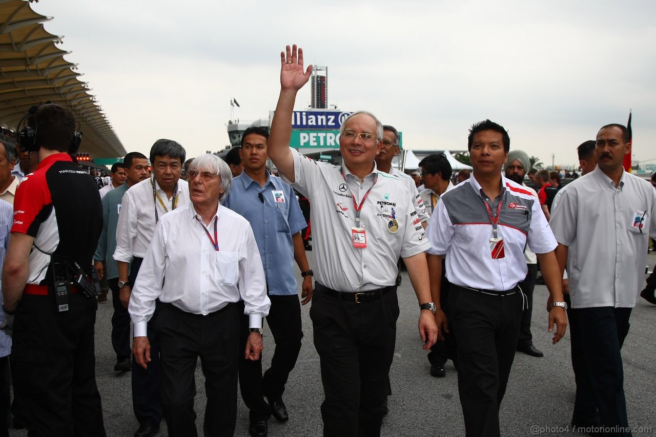 GP MALESIA, 10.04.2011- Gara, Bernie Ecclestone (GBR), President e CEO of Formula One Management
