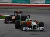 GP MALESIA, 10.04.2011- Gara, Adrian Sutil (GER), Force India F1 Team, VJM04 davanti a Jaime Alguersuari (SPA), Scuderia Toro Rosso, STR6 