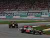 GP MALESIA, 10.04.2011- Gara, Lewis Hamilton (GBR), McLaren Mercedes, MP4-26 davanti a Mark Webber (AUS), Red Bull Racing, RB7