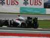 GP MALESIA, 10.04.2011- Gara, Rubens Barrichello (BRA), Williams FW33 hits by a puncture