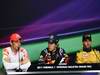 GP MALESIA, 10.04.2011- Gara, Conferenza Stampa, Jenson Button (GBR), McLaren  Mercedes, MP4-26 secondo, Sebastian Vettel (GER), Red Bull Racing, RB7 vincitore e Nick Heidfeld (GER) Lotus Renault GP R31  terzo 