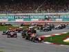 GP MALESIA, 10.04.2011- Gara, Start, Sebastian Vettel (GER), Red Bull Racing, RB7 