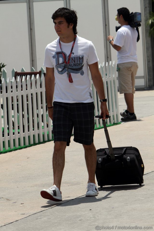GP MALESIA, 07.04.2011- Sergio Pérez (MEX), Sauber F1 Team C30 