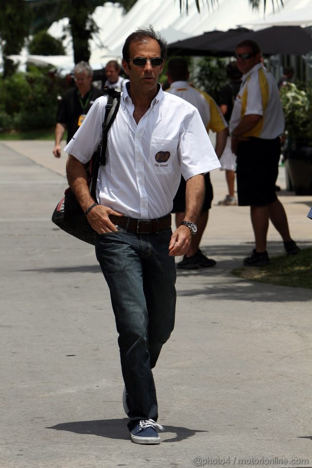 GP MALESIA, 07.04.2011- Emanuele Pirro (ITA), Steward FIA in this weekend