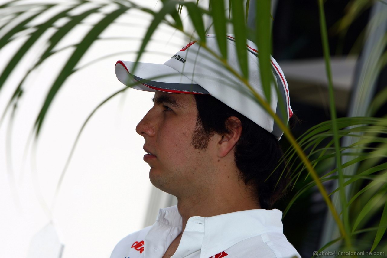 GP MALESIA, 07.04.2011- Sergio Pérez (MEX), Sauber F1 Team C30 