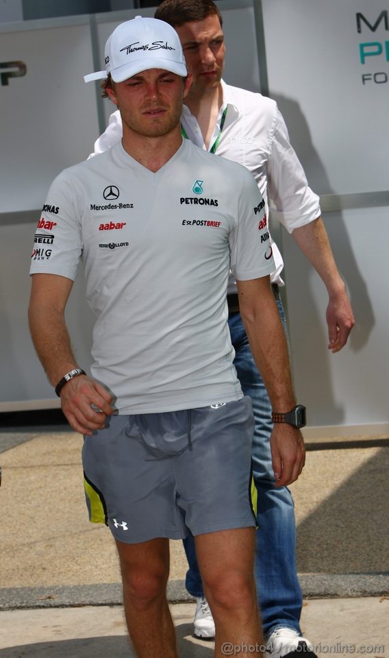 GP MALESIA, 07.04.2011- Nico Rosberg (GER), Mercedes GP Petronas F1 Team, MGP W02 