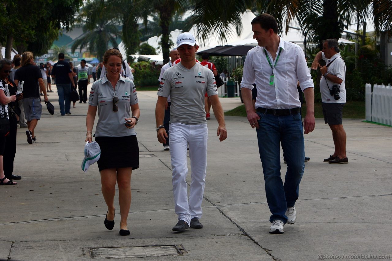 GP MALESIA, 07.04.2011- Nico Rosberg (GER), Mercedes GP Petronas F1 Team, MGP W02 