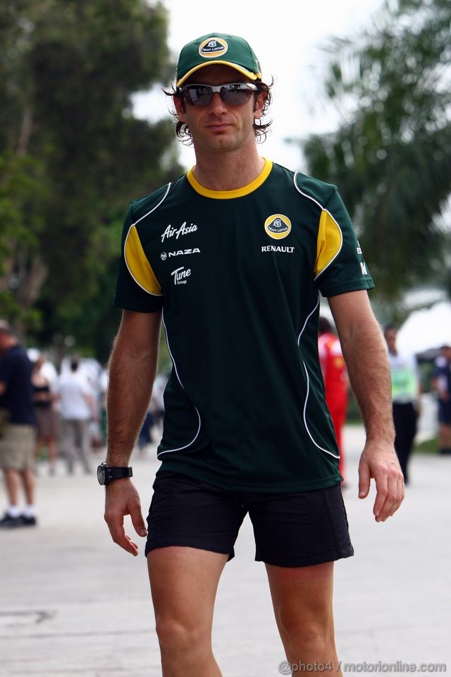 GP MALESIA, 07.04.2011- Jarno Trulli (ITA), Team Lotus, TL11 