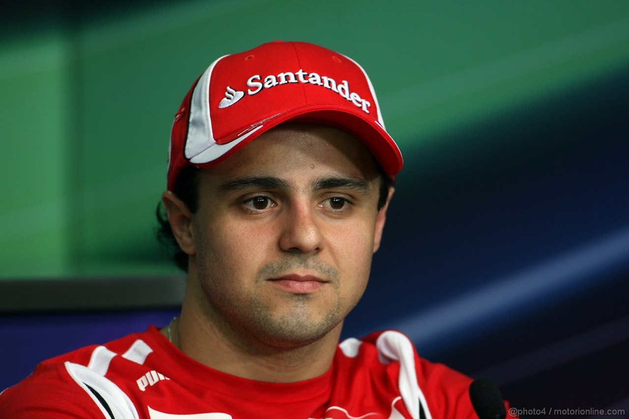GP MALESIA, 07.04.2011- Conferenza Stampa, Felipe Massa (BRA), Ferrari, F-150 Italia 