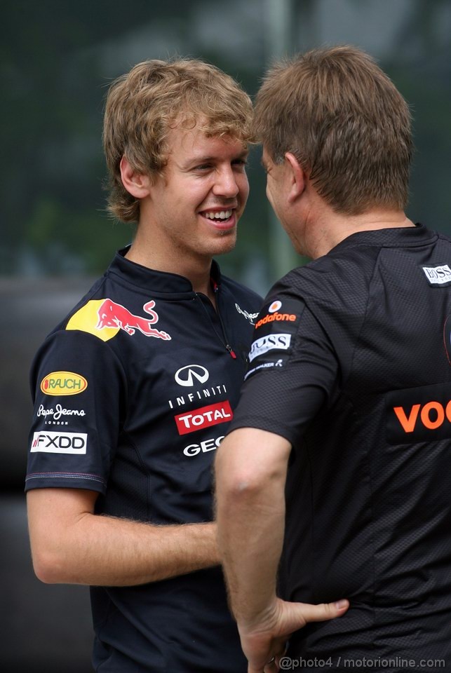 GP MALESIA, 07.04.2011- Sebastian Vettel (GER), Red Bull Racing, RB7 