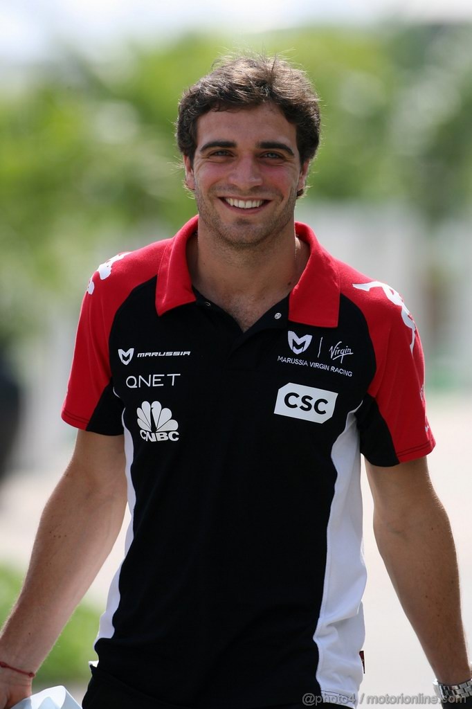 GP MALESIA, 09.04.2011- Jerome D'Ambrosio (BEL), Marussia Virgin Racing VR-02