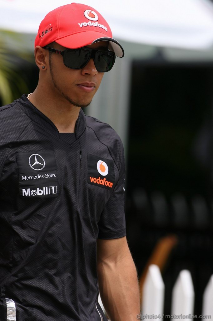 GP MALESIA, 09.04.2011- Lewis Hamilton (GBR), McLaren  Mercedes, MP4-26 