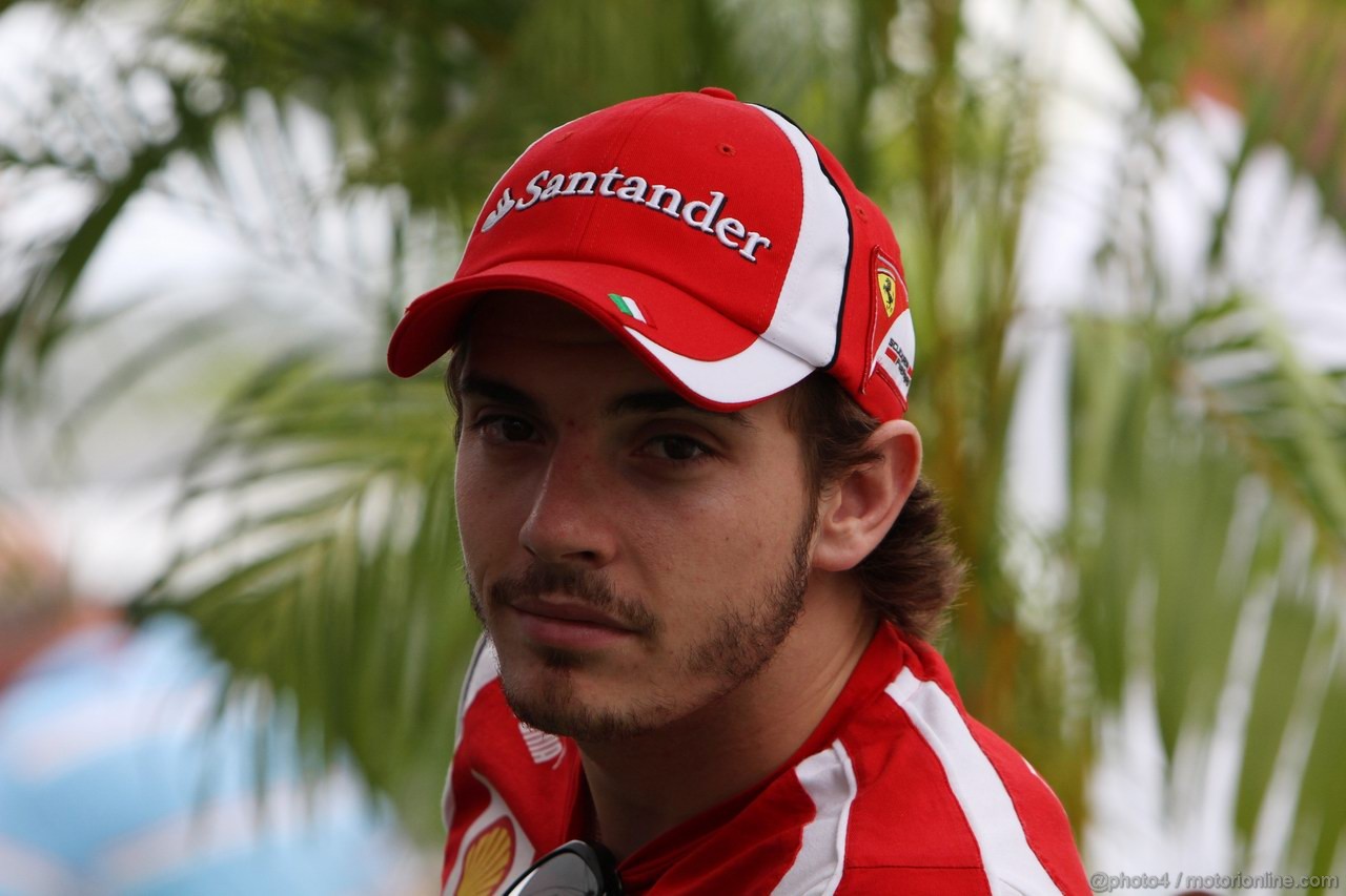 GP MALESIA, 09.04.2011- Jules Bianchi (FRA), Test Driver, Ferrari