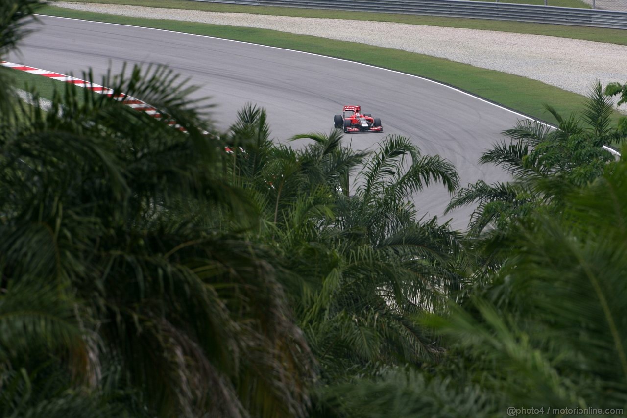 GP MALESIA, 09.04.2011- Prove Libere 3, Sabato, Timo Glock (GER), Marussia Virgin Racing VR-02 