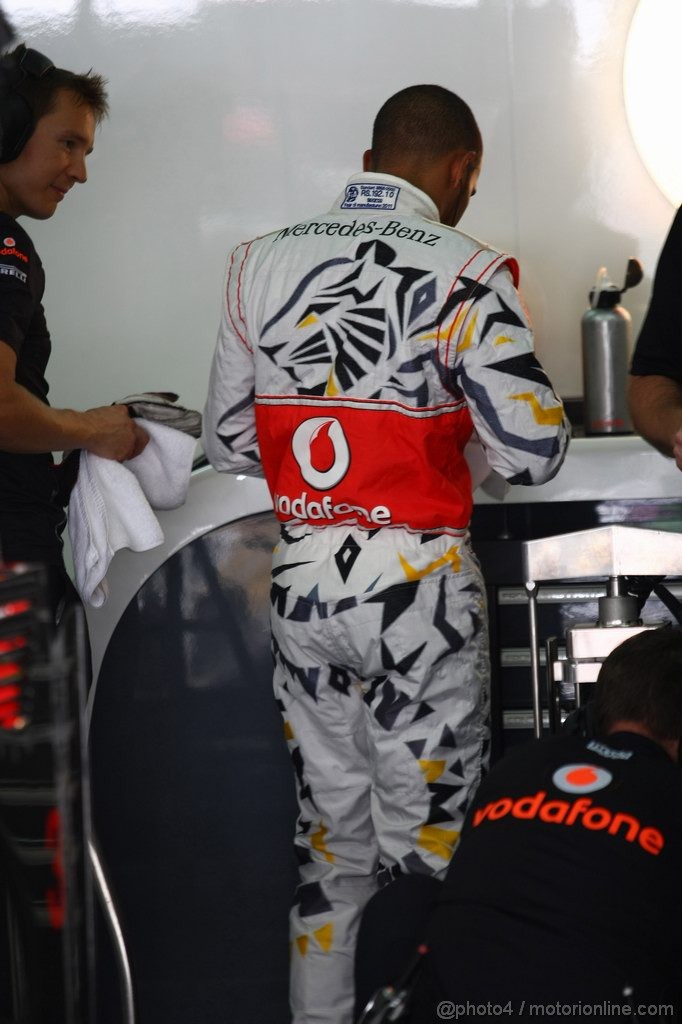 GP MALESIA, 09.04.2011- Prove Libere 3, Sabato, Lewis Hamilton (GBR), McLaren  Mercedes, MP4-26 
