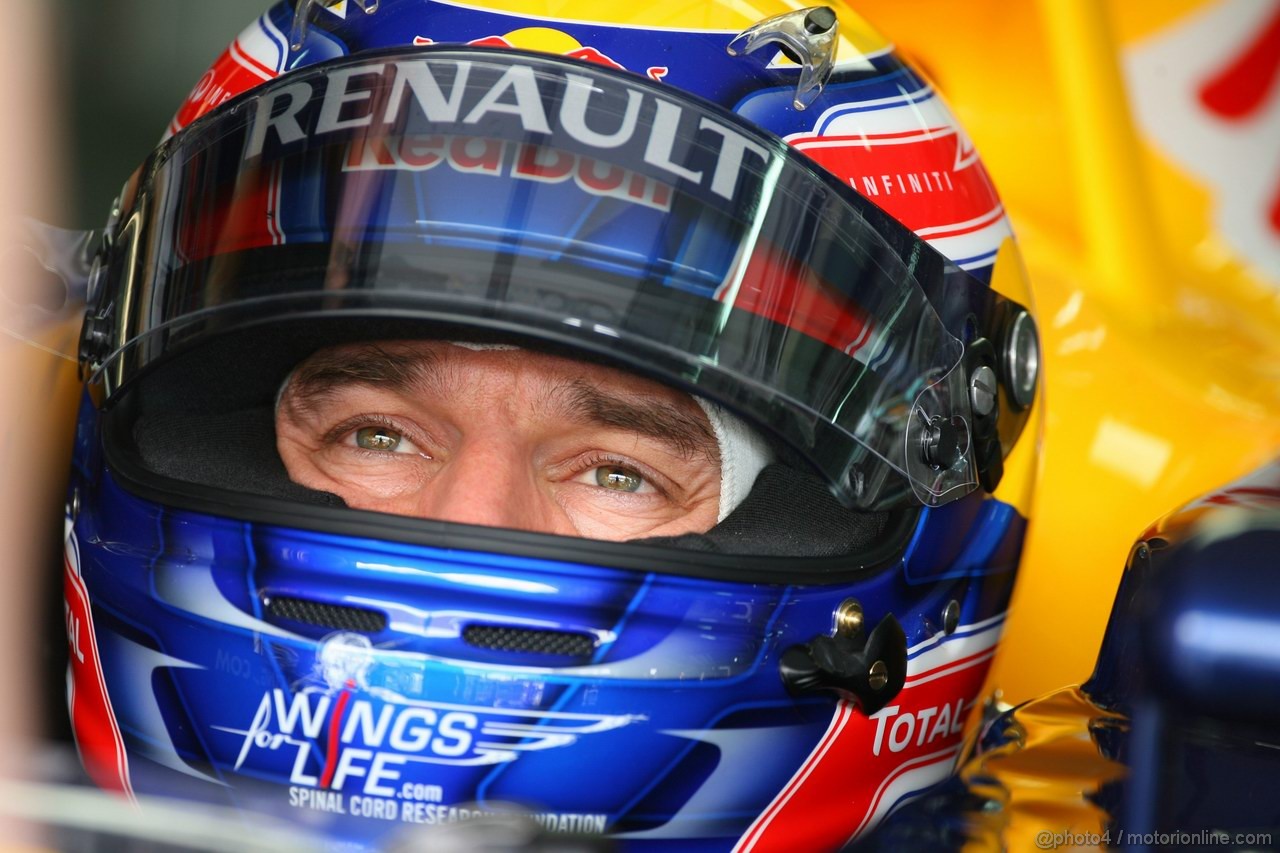 GP MALESIA, 09.04.2011- Prove Libere 3, Sabato, Mark Webber (AUS), Red Bull Racing, RB7 