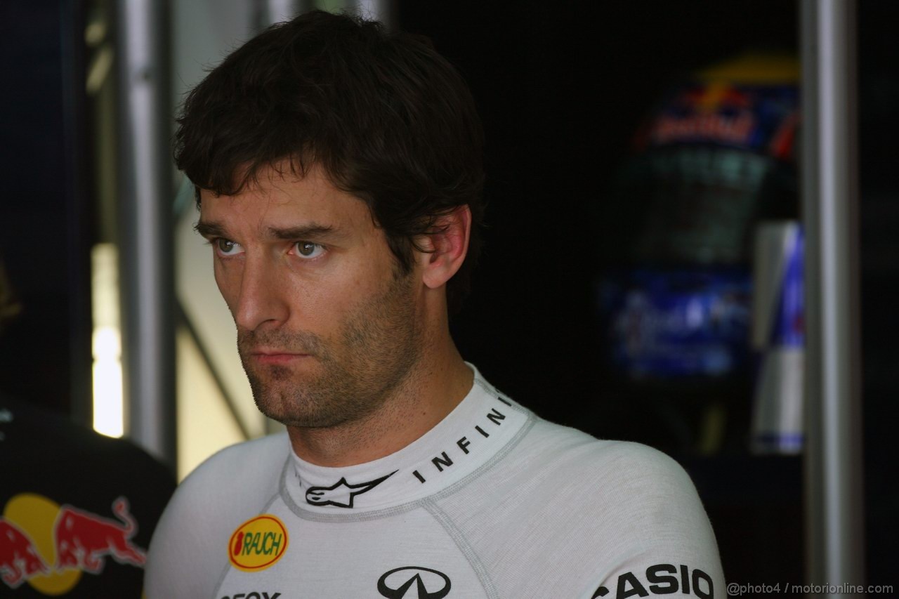 GP MALESIA, 09.04.2011- Prove Libere 3, Sabato, Mark Webber (AUS), Red Bull Racing, RB7 
