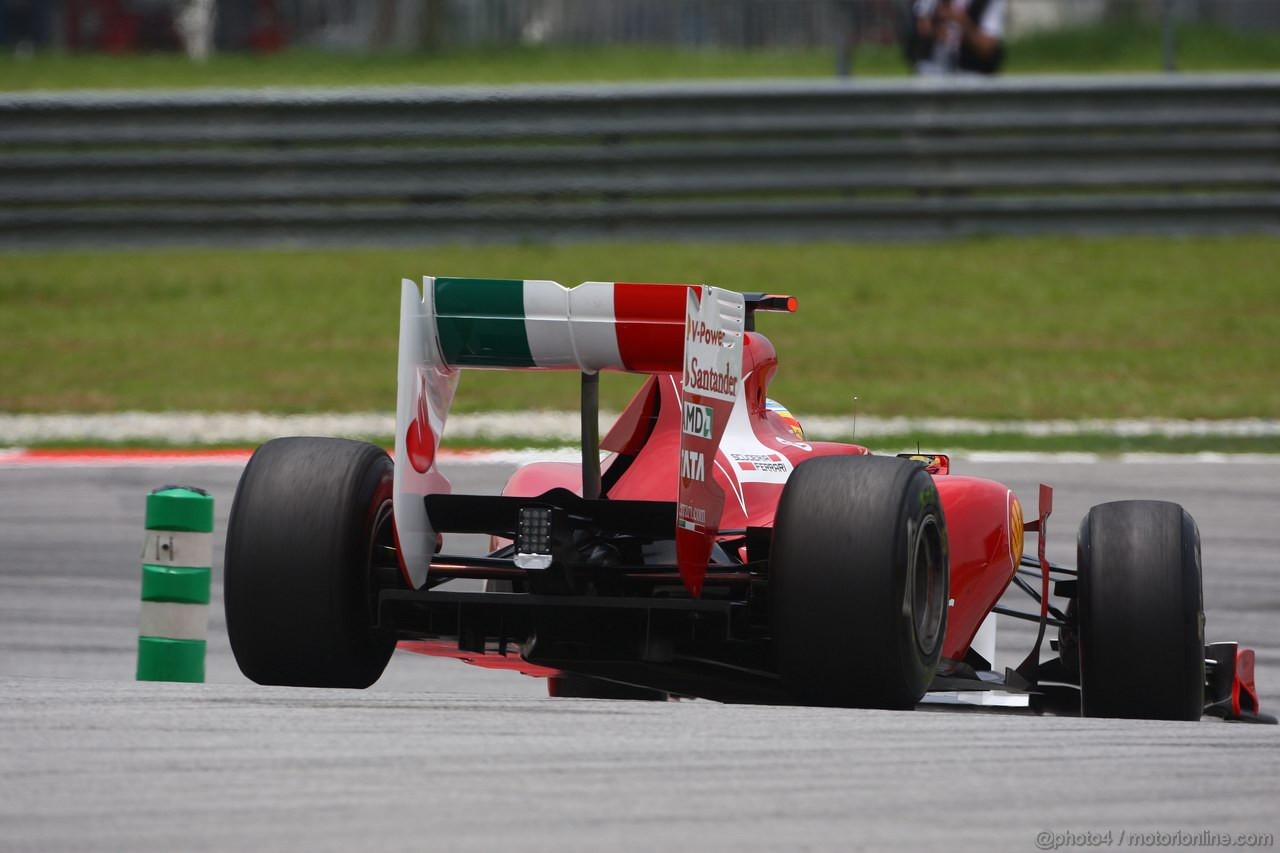 GP MALESIA, 09.04.2011- Prove Libere 3, Sabato, Fernando Alonso (ESP), Ferrari, F-150 Italia 