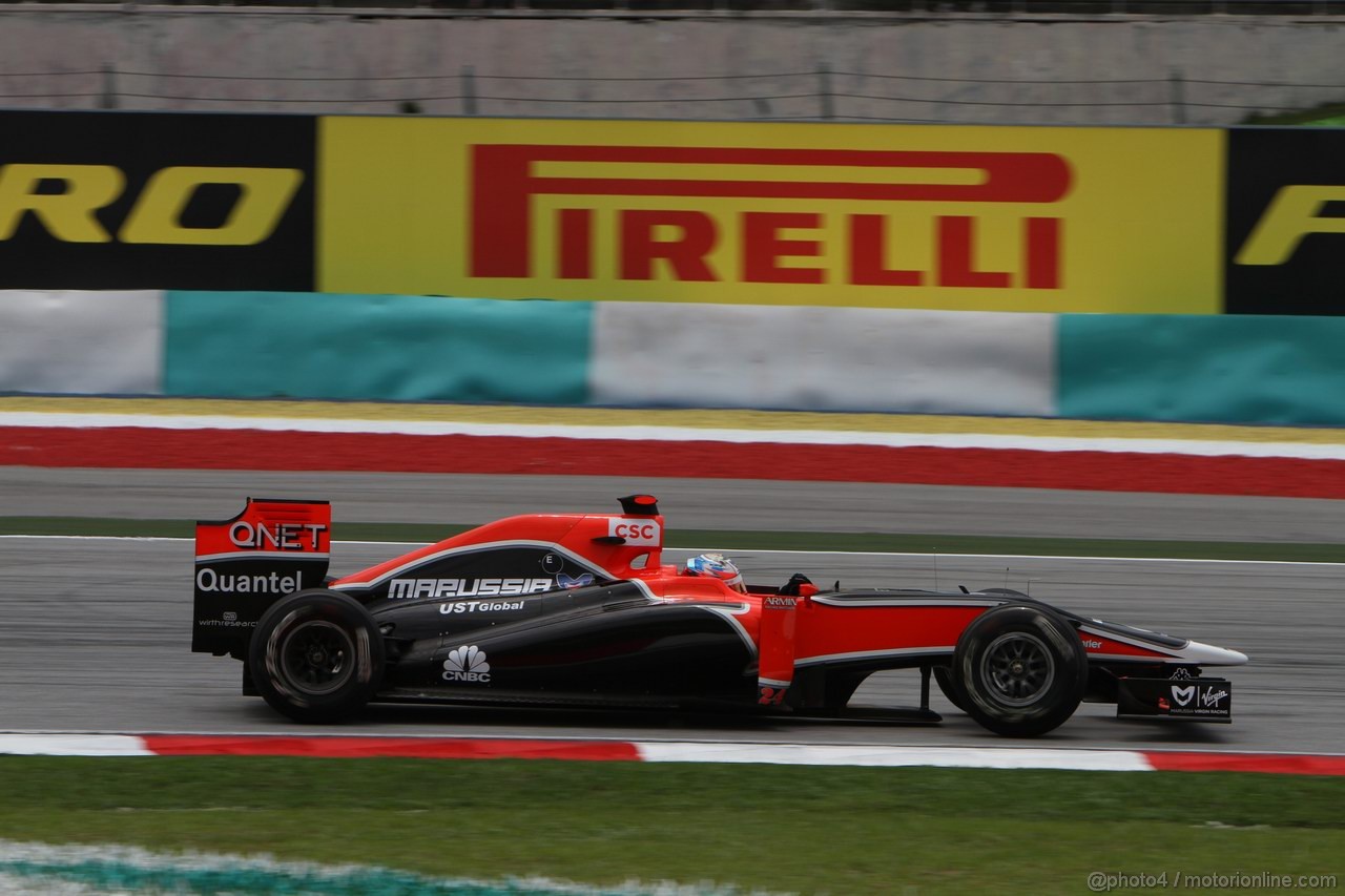 GP MALESIA, 09.04.2011- Prove Libere 3, Sabato, Timo Glock (GER), Marussia Virgin Racing VR-02 
