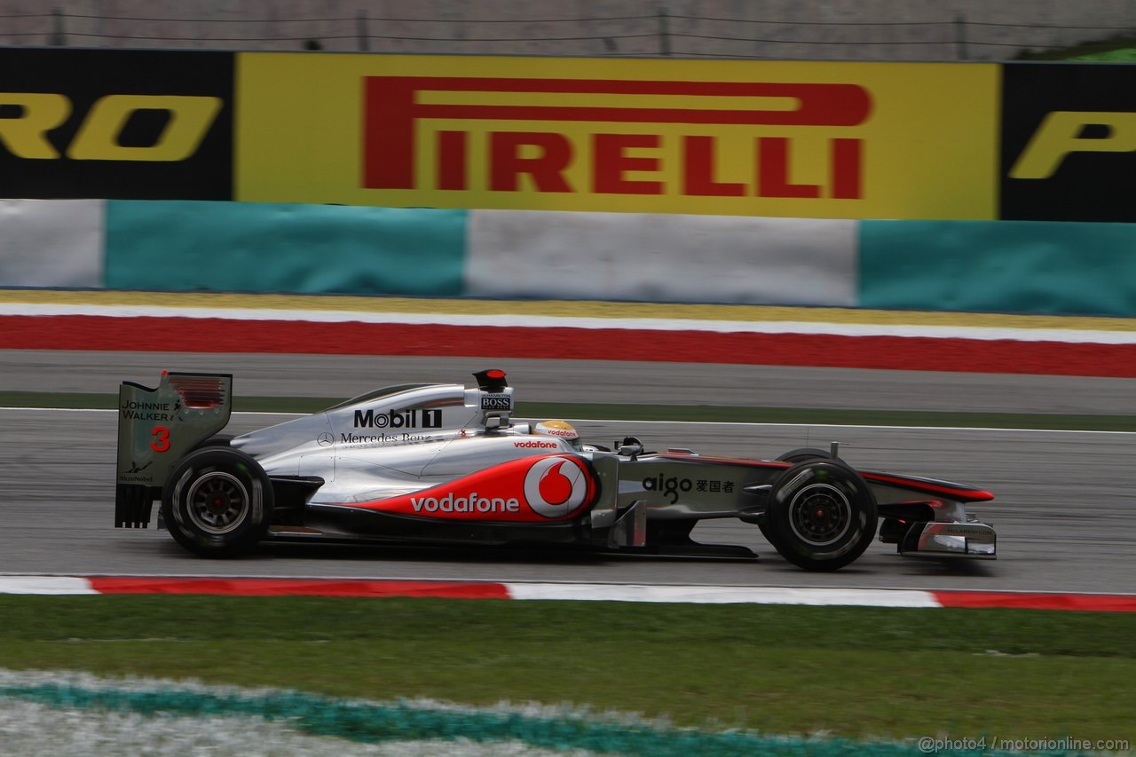 GP MALESIA, 09.04.2011- Prove Libere 3, Sabato, Lewis Hamilton (GBR), McLaren  Mercedes, MP4-26 