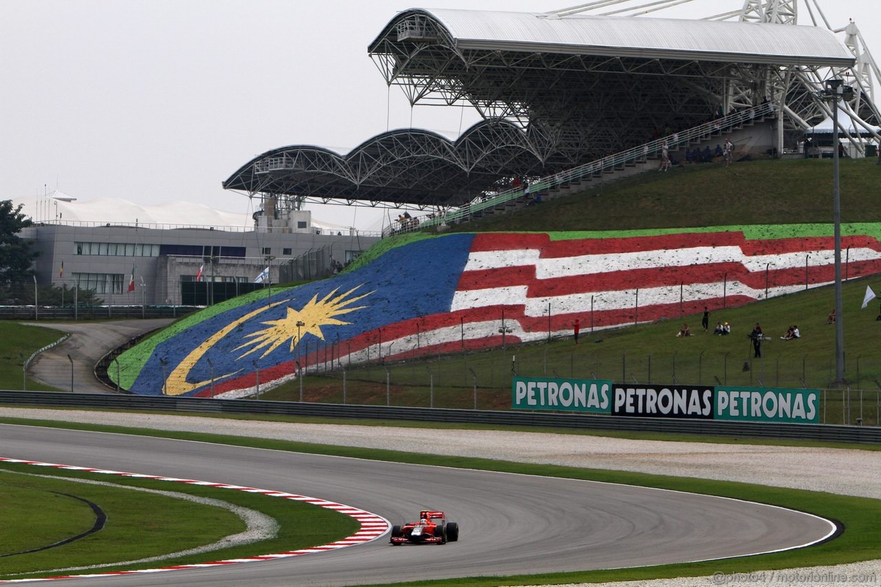 GP MALESIA, 09.04.2011- Qualifiche, Jerome D'Ambrosio (BEL), Marussia Virgin Racing VR-02 