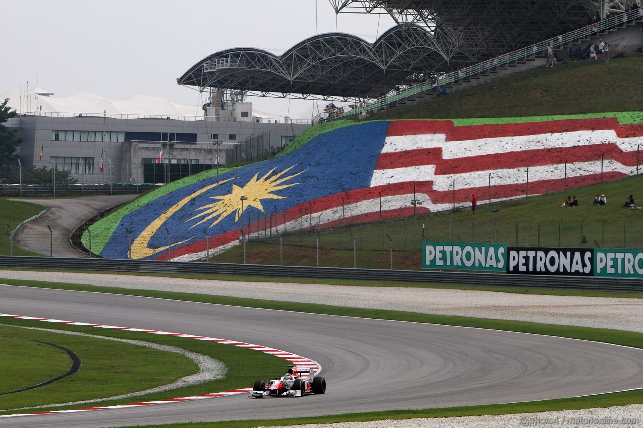 GP MALESIA, 09.04.2011- Qualifiche, Vitantonio Liuzzi (ITA), Hispania Racing F1 Team, HRT  
