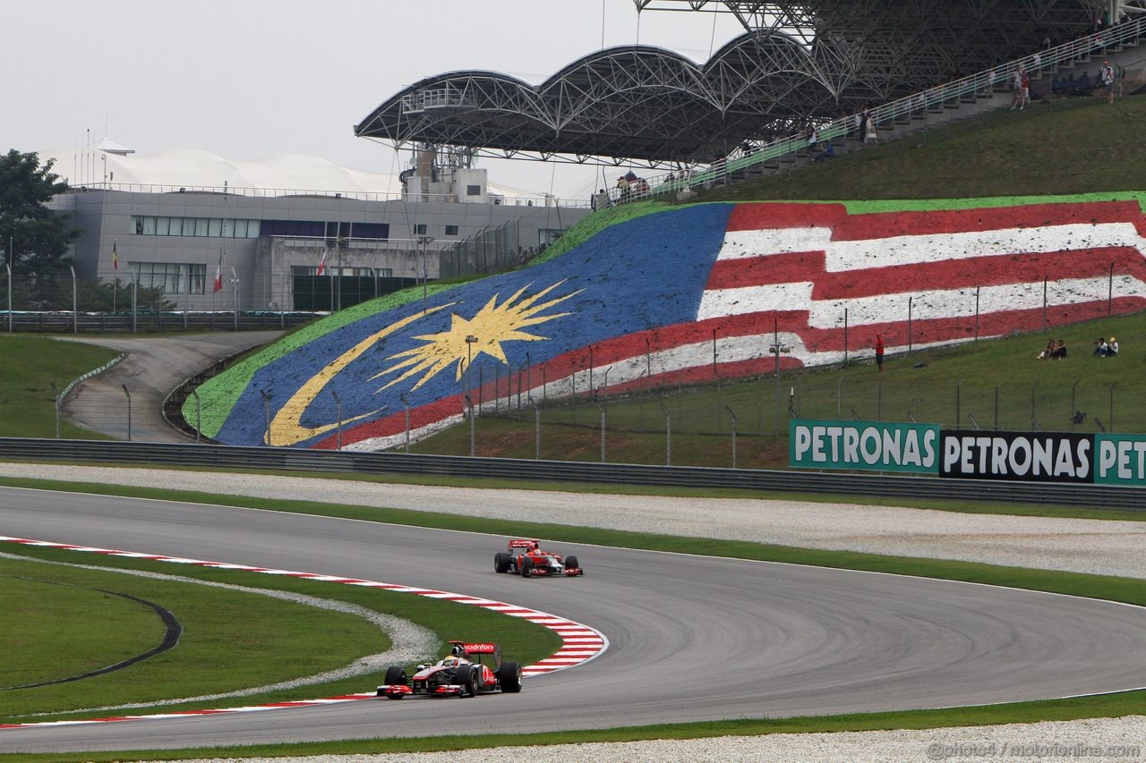 GP MALESIA, 09.04.2011- Qualifiche, Lewis Hamilton (GBR), McLaren Mercedes, MP4-26