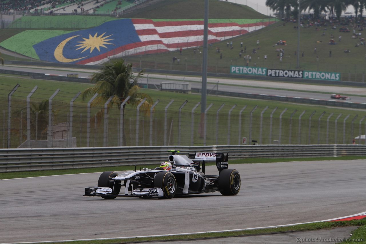 GP MALESIA, 09.04.2011- Qualifiche, Pastor Maldonado (VEN), Williams FW33 