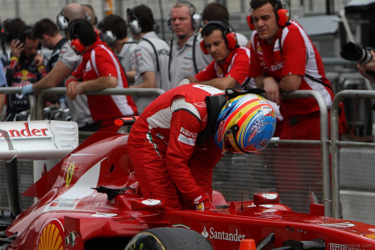 GP MALESIA, 09.04.2011- Qualifiche, Fernando Alonso (ESP), Ferrari, F-150 Italia