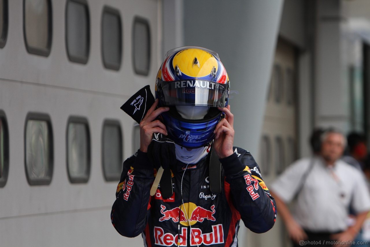 GP MALESIA, 09.04.2011- Qualifiche, Mark Webber (AUS), Red Bull Racing, RB7