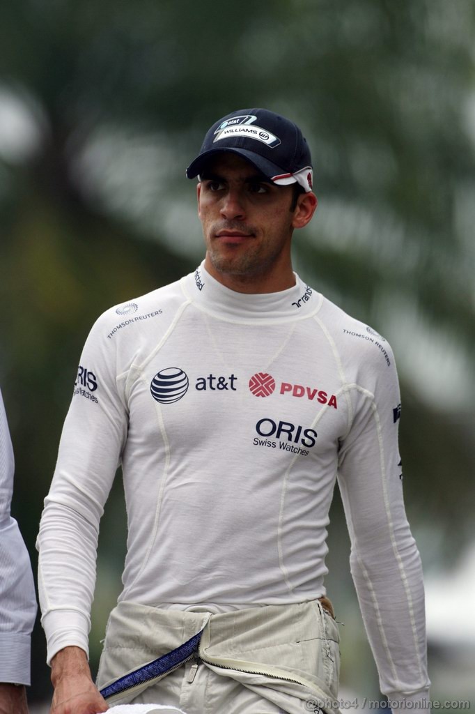 GP MALESIA, 09.04.2011- Qualifiche, Pastor Maldonado (VEN), Williams FW33
