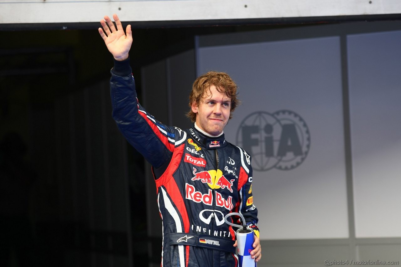 GP MALESIA, 09.04.2011- Qualifiche, Sebastian Vettel (GER), Red Bull Racing, RB7 pole position
