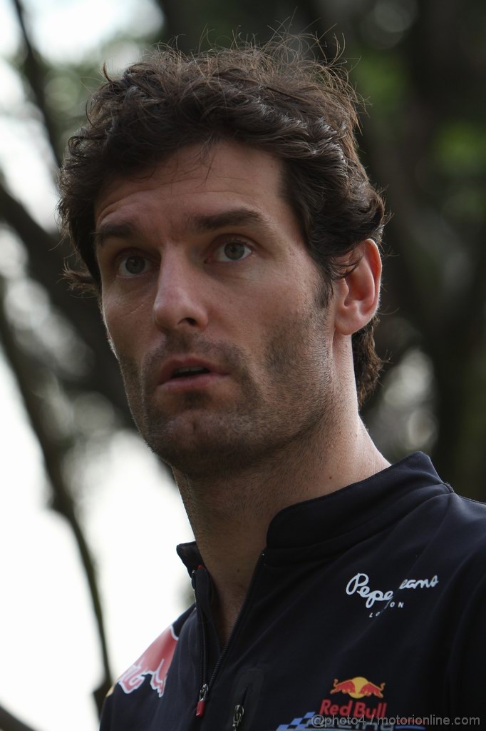 GP MALESIA, 09.04.2011- Mark Webber (AUS), Red Bull Racing, RB7 