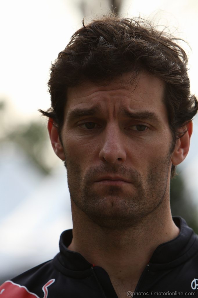 GP MALESIA, 09.04.2011- Mark Webber (AUS), Red Bull Racing, RB7 