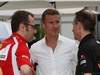 GP MALESIA, 09.04.2011- David Coulthard (GBR) e Stefano Domenicali (ITA), Head of the Gestione Sportiva 