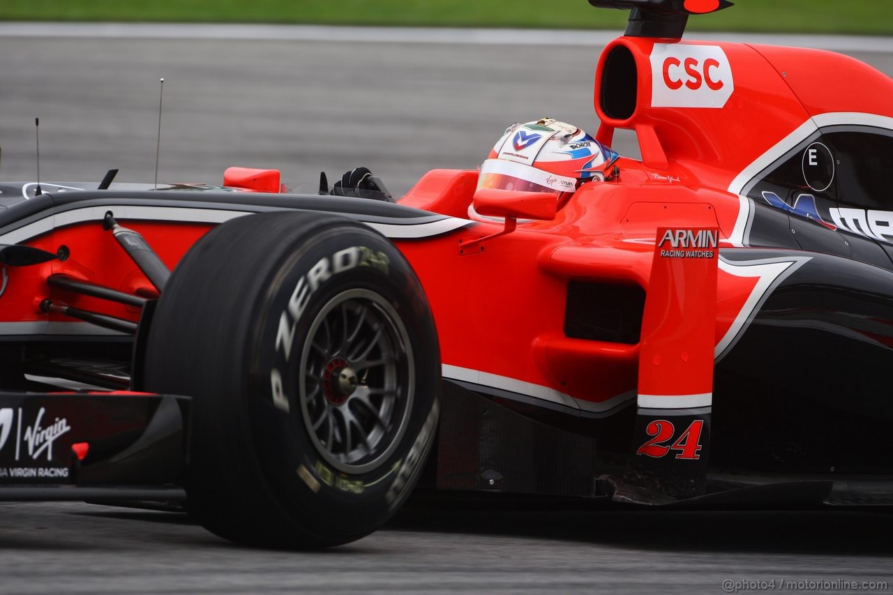 GP MALESIA, 08.04.2011- Prove Libere 1, Venerdi', Timo Glock (GER), Marussia Virgin Racing VR-02