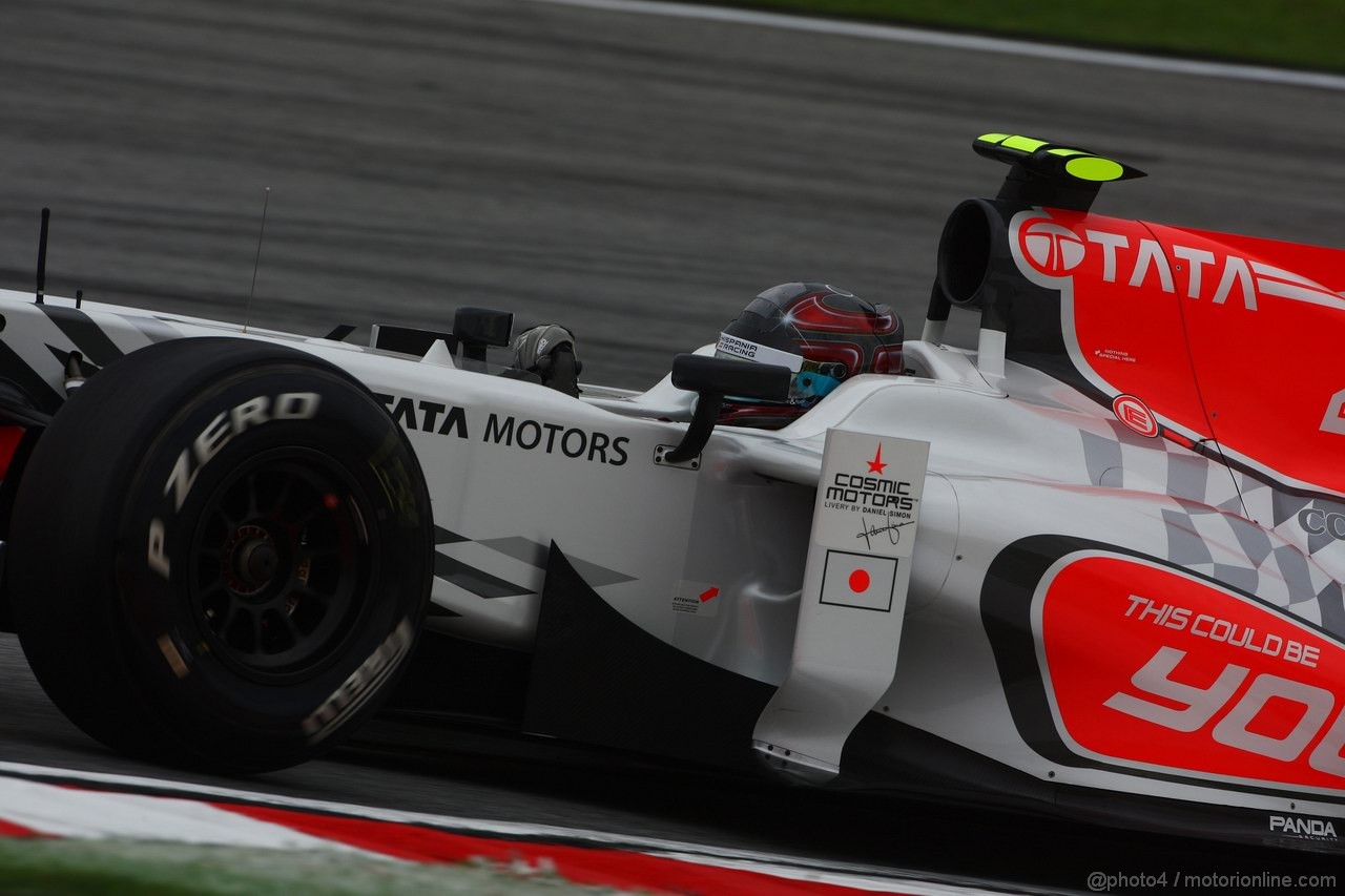 GP MALESIA, 08.04.2011- Prove Libere 1, Venerdi', Vitantonio Liuzzi (ITA), Hispania Racing F1 Team, HRT  