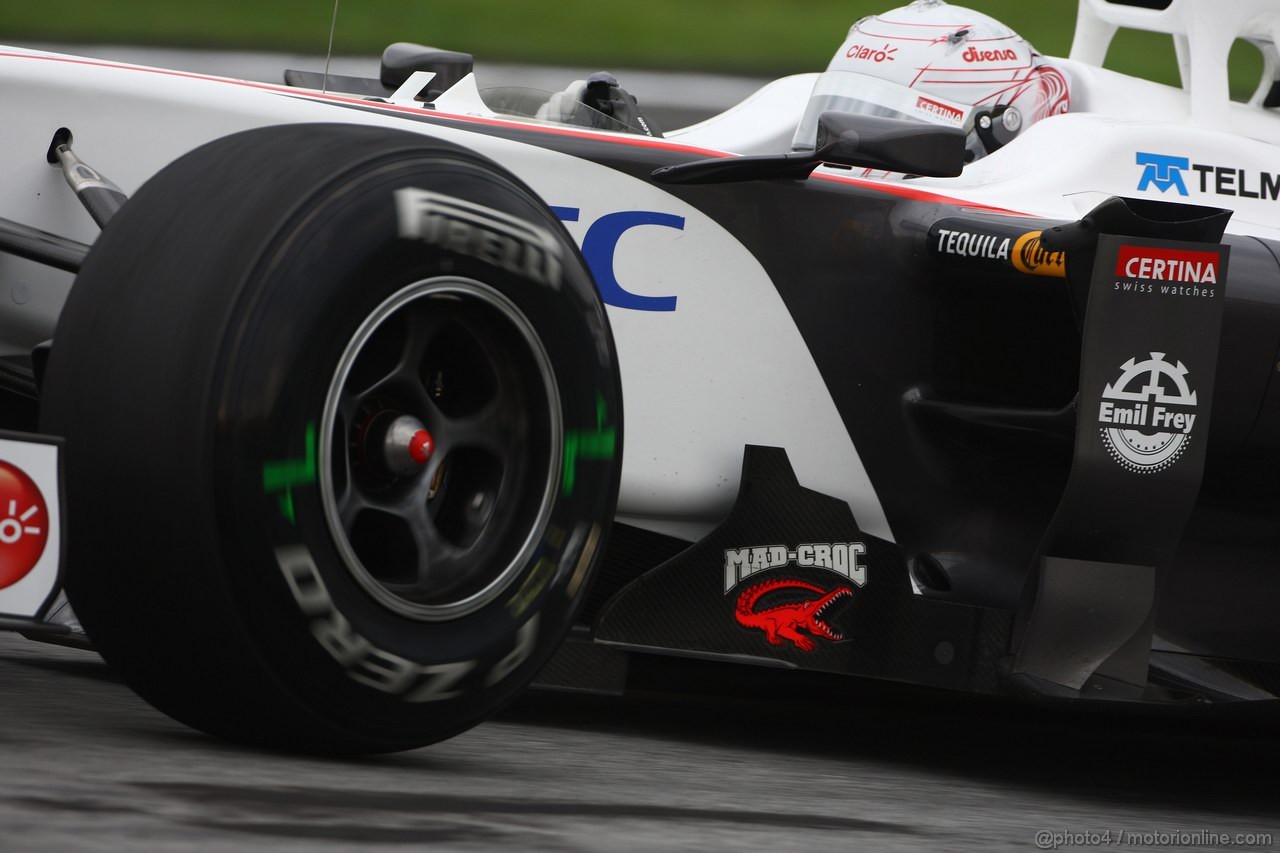 GP MALESIA, 08.04.2011- Prove Libere 1, Venerdi', Kamui Kobayashi (JAP), Sauber F1 Team C30