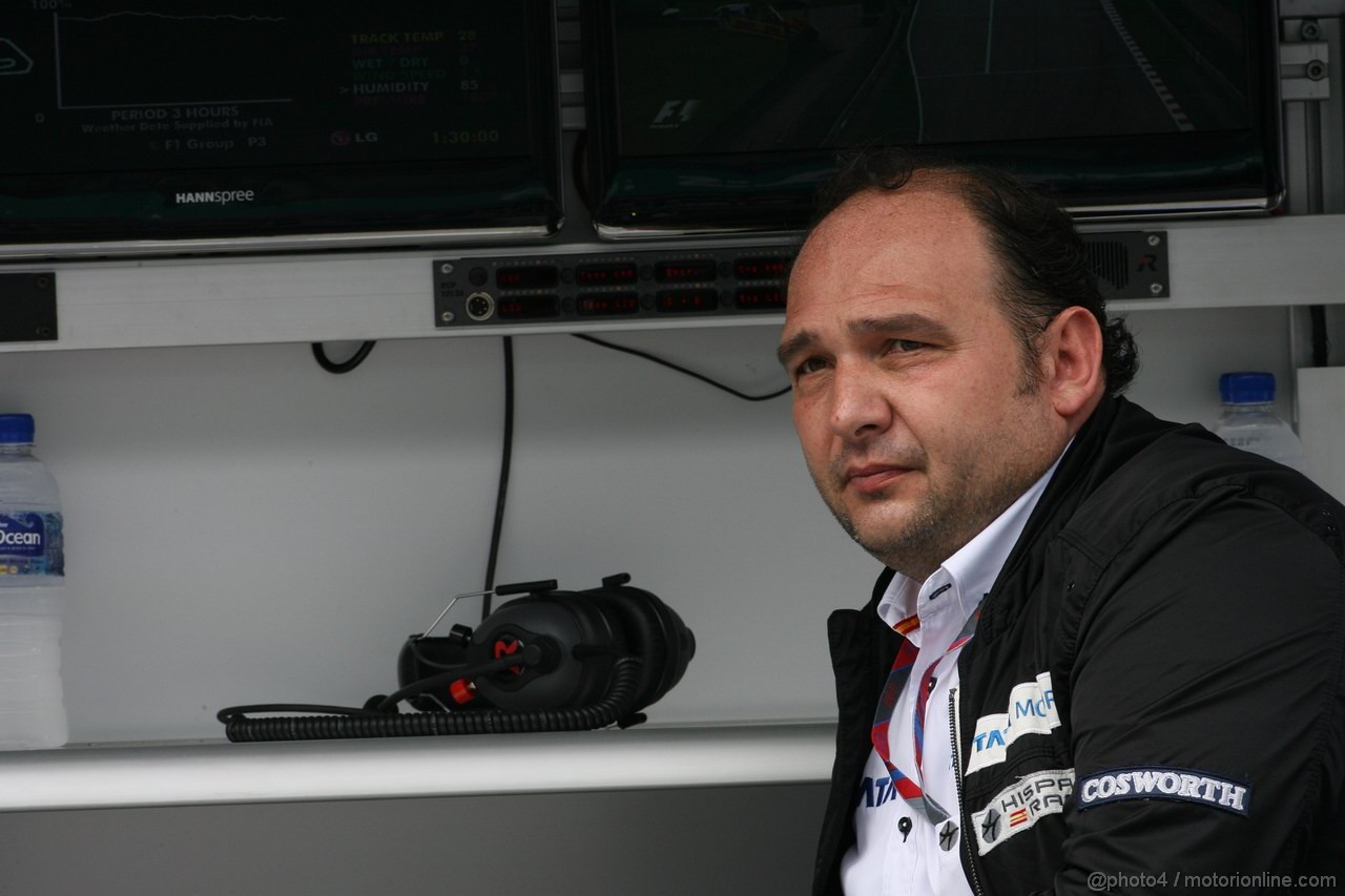 GP MALESIA, 08.04.2011- Prove Libere 1, Venerdi', Colin Kolles (GER), HRT F1 Team, Team Principal