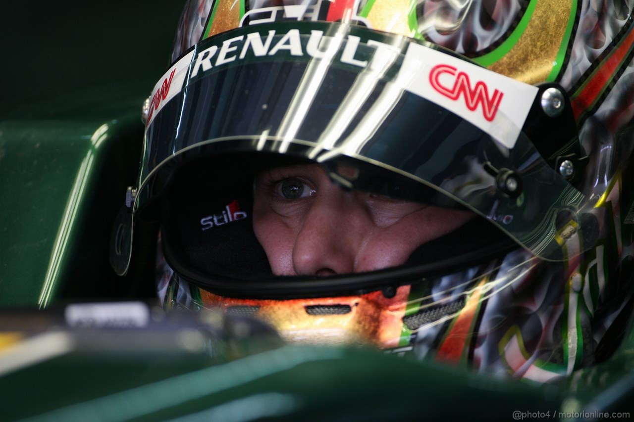 GP MALESIA, 08.04.2011- Prove Libere 1, Venerdi', Davide Valsecchi (ITA), Test Driver, Team Lotus, TL11  