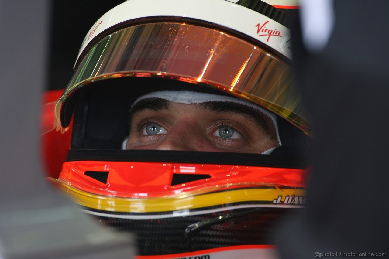 GP MALESIA, 08.04.2011- Prove Libere 1, Venerdi', Jerome D'Ambrosio (BEL), Marussia Virgin Racing VR-02