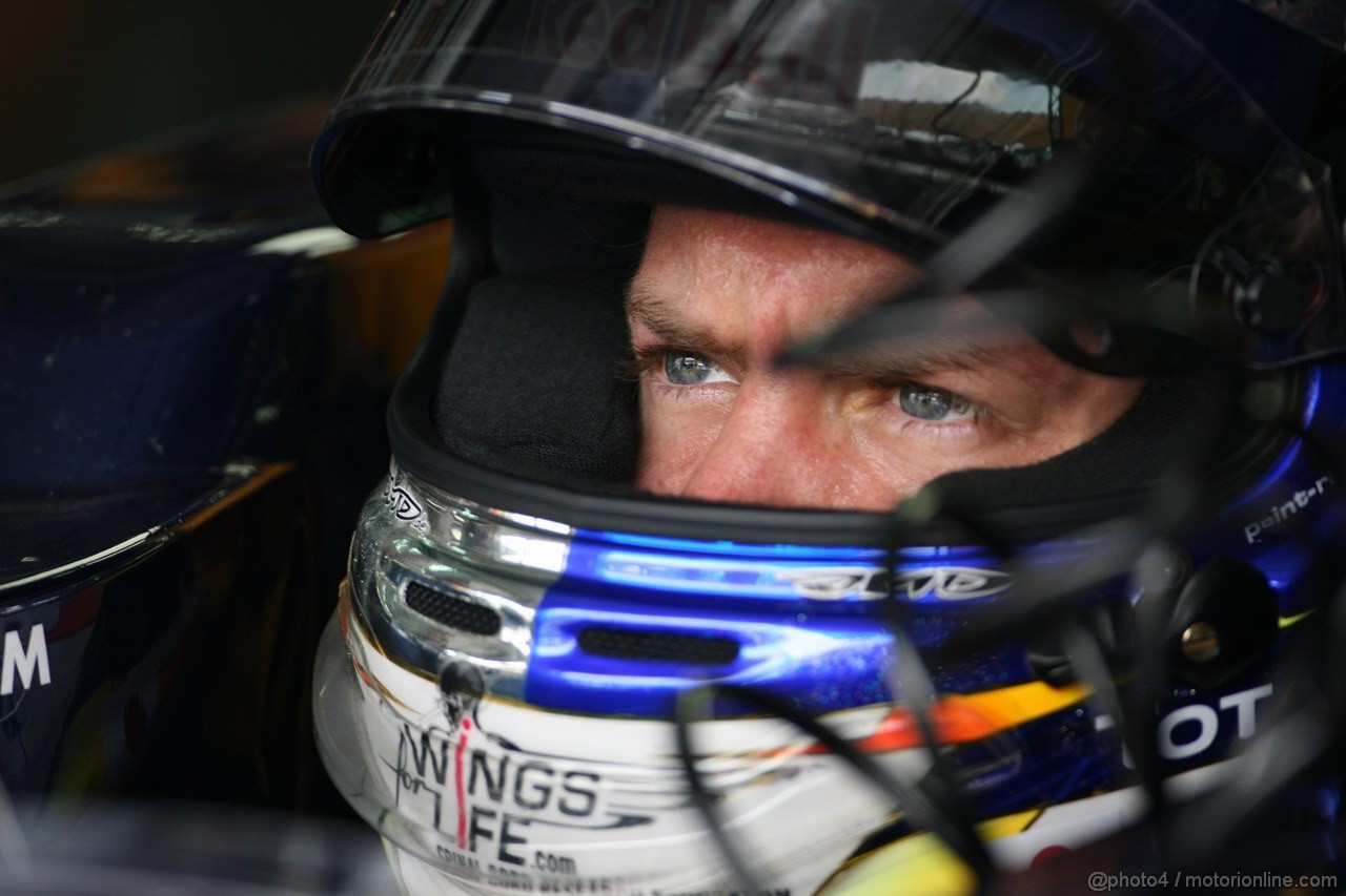 GP MALESIA, 08.04.2011- Prove Libere 1, Venerdi', Sebastian Vettel (GER), Red Bull Racing, RB7 