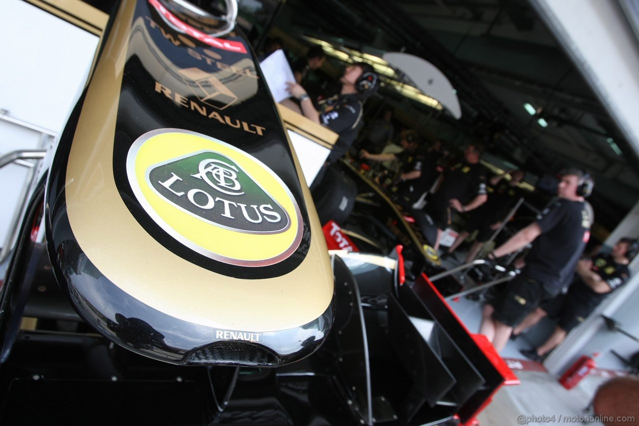 GP MALESIA, 08.04.2011- Prove Libere 1, Venerdi', Nick Heidfeld (GER) Lotus Renault GP R31