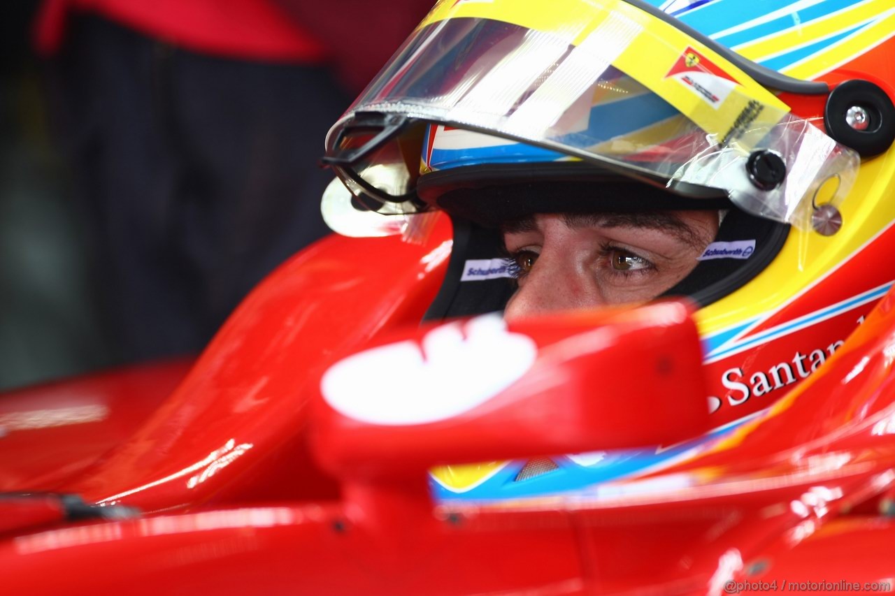 GP MALESIA, 08.04.2011- Prove Libere 1, Venerdi', Fernando Alonso (ESP), Ferrari, F-150 Italia 