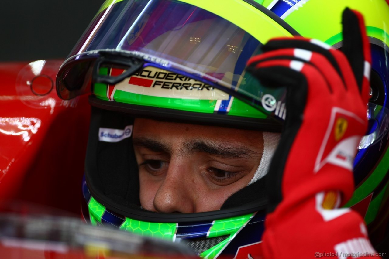 GP MALESIA, 08.04.2011- Prove Libere 1, Venerdi', Felipe Massa (BRA), Ferrari, F-150 Italia